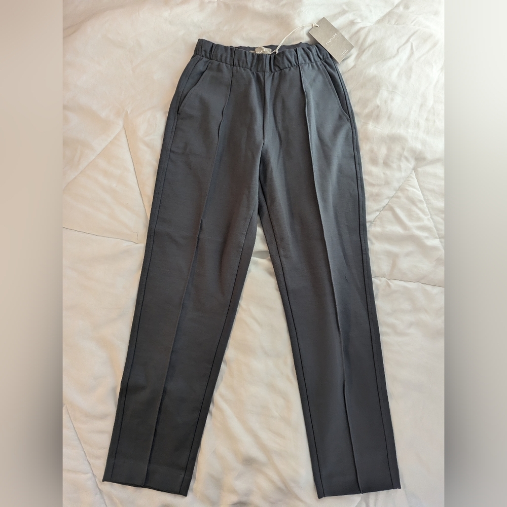 NWT Everlane The Dream Pant in Dark Grey Size XS